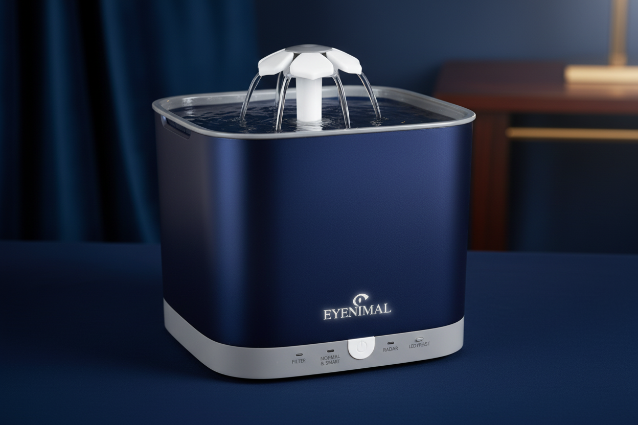 Fontaine à eau avec détecteur de mouvement