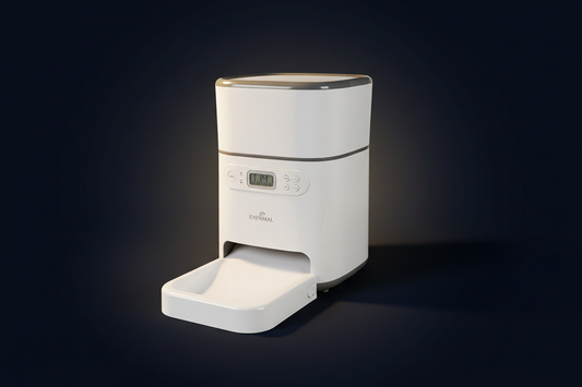 Programmable pet food dispenser