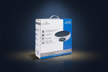 Gamelle automatique 5 compartiments Nutri200 - Distribution programmée pour nchien & chat