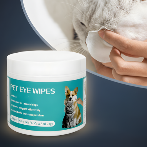 Lingettes Nettoyantes pour Yeux d’Animaux